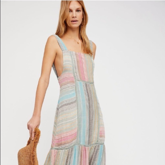 SOLD // Free People // Anika boho vintage dress - Picture 4 of 12